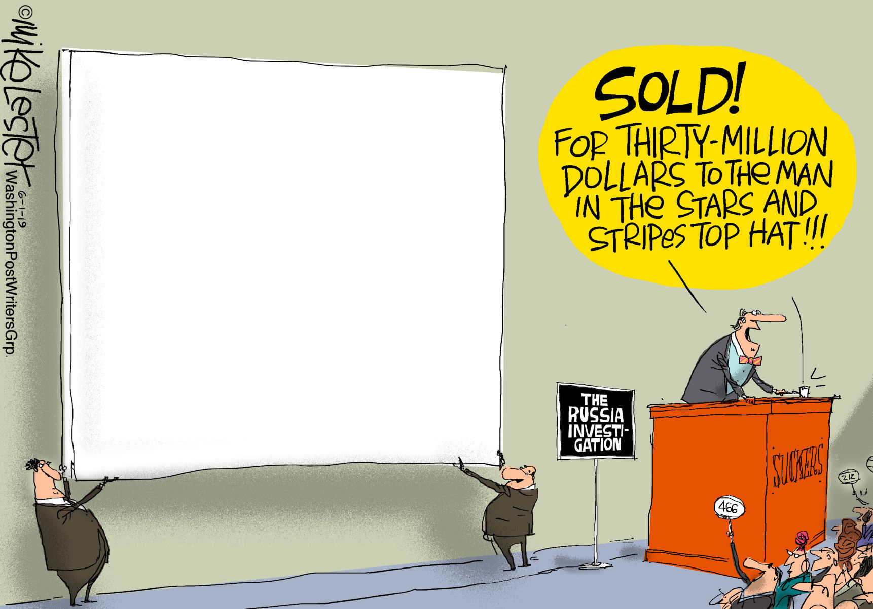 Mike Lester cartoon